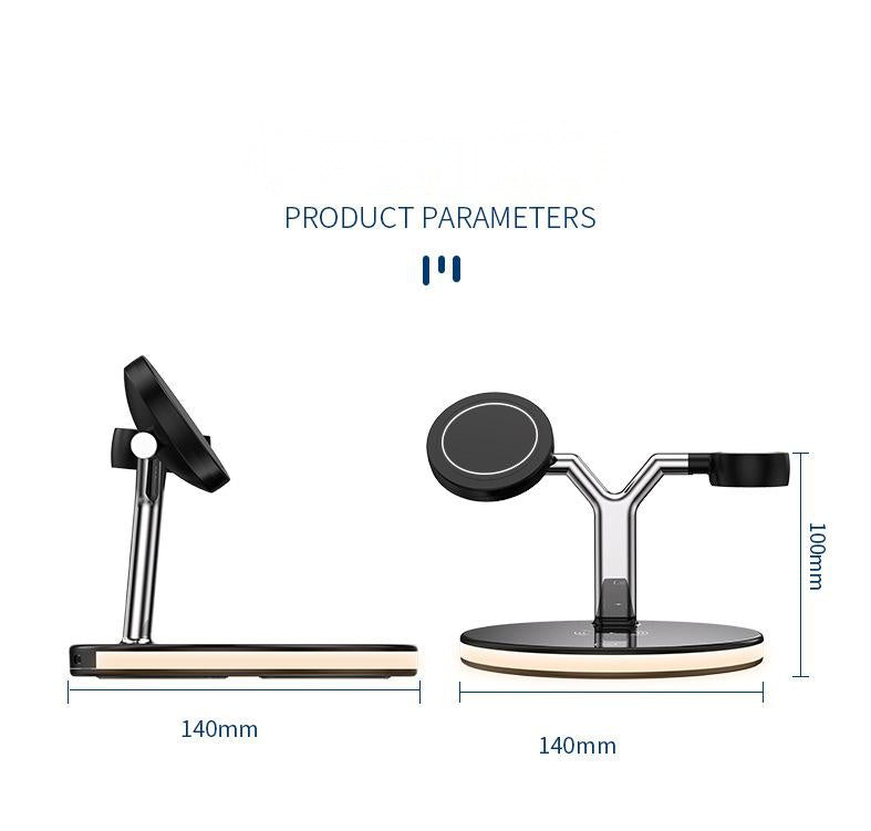 3 en 1 Chargeur Magnétique Sans Fil