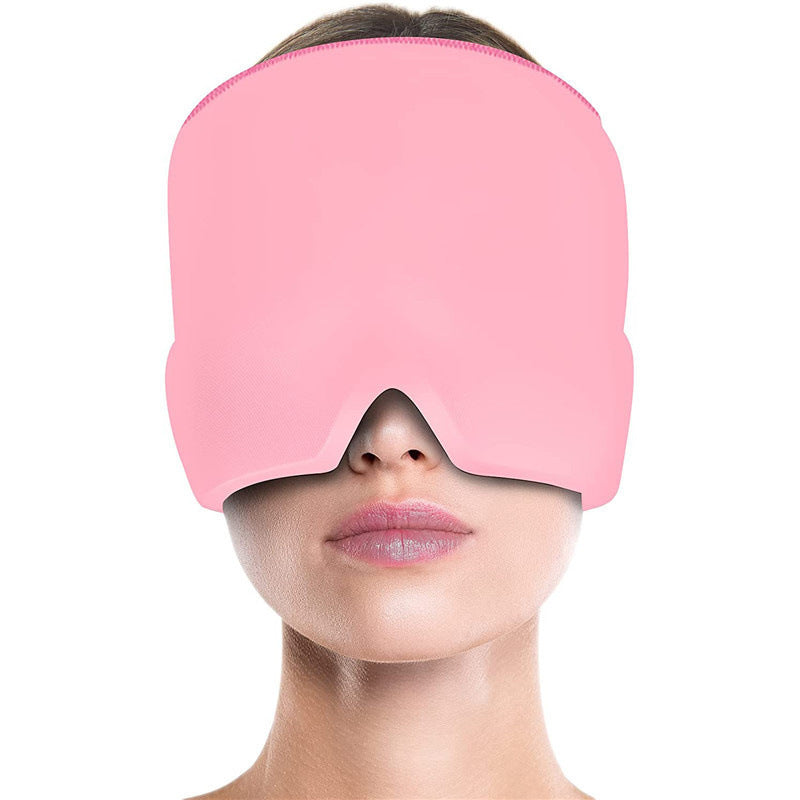 : Masque Gel Chaud/Froid Anti-Migraine – Soulage Stress, Fatigue Oculaire & Maux de Tête