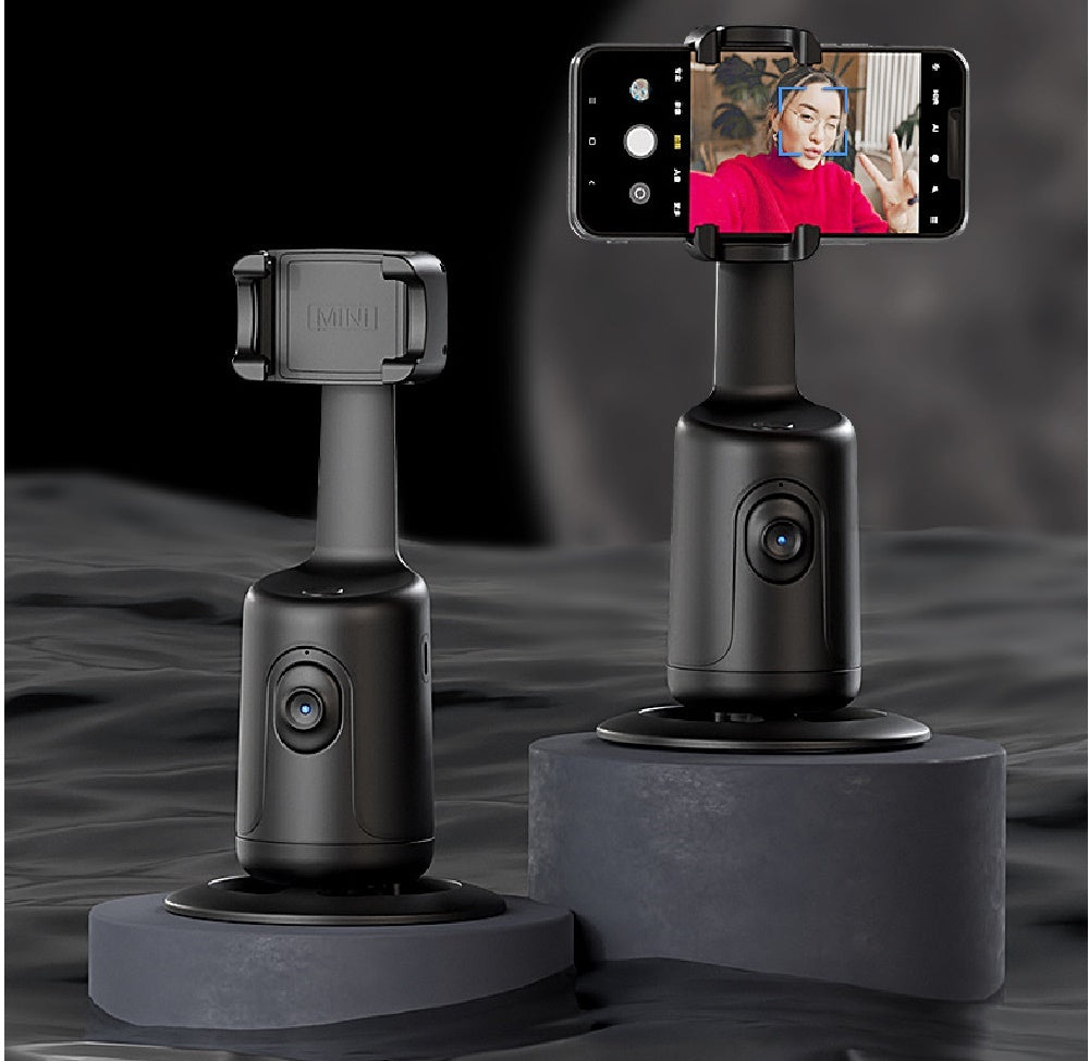 Support Téléphone Intelligent 360° – Suivi Automatique AI Sans Application !