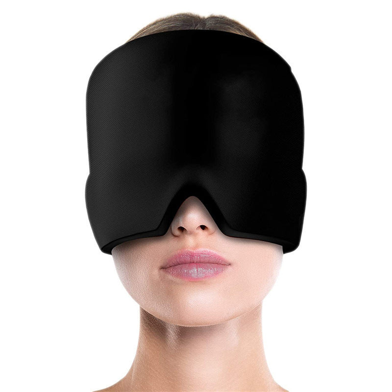 : Masque Gel Chaud/Froid Anti-Migraine – Soulage Stress, Fatigue Oculaire & Maux de Tête