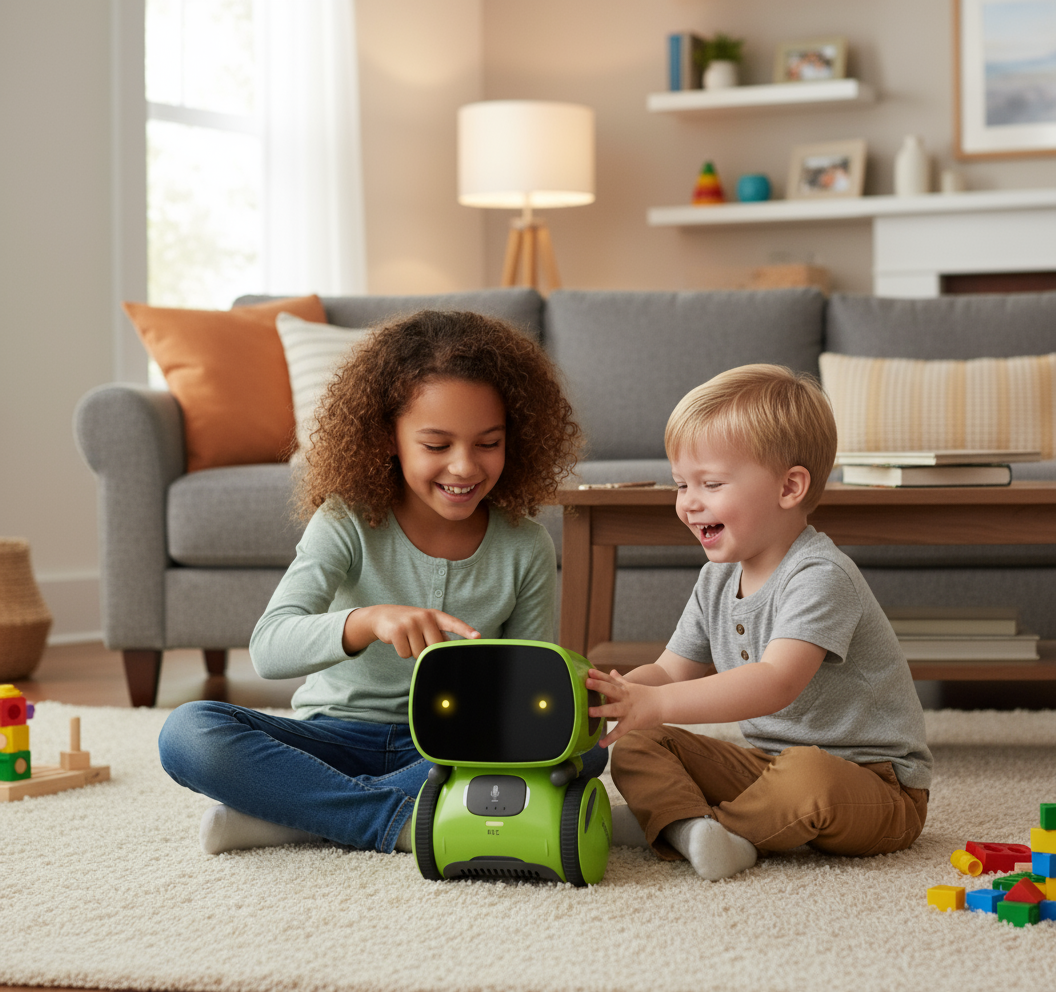 Robot Intelligent Interactif – Commande Vocale & Tactile