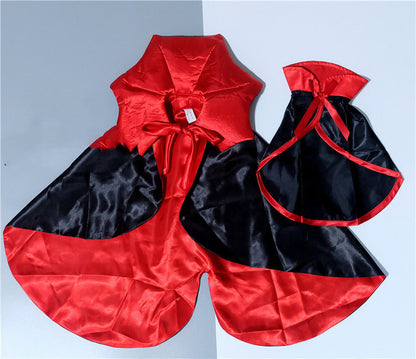 Costume Halloween Chien & Chat – Cape Vampire Déguisez Votre Animal