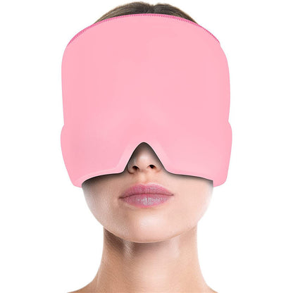: Masque Gel Chaud/Froid Anti-Migraine – Soulage Stress, Fatigue Oculaire & Maux de Tête