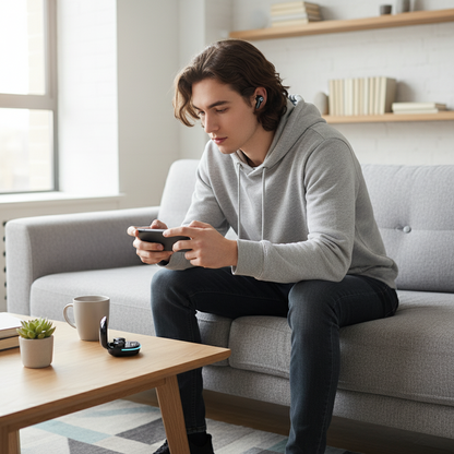 G9S, Écouteurs Bluetooth 5.1 Sans Fil – Son HD & Affichage LED | Appels Binauraux & Charge Rapide