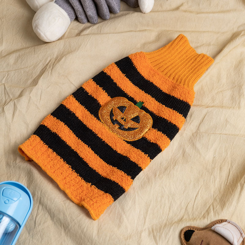 Costume Halloween Chien – Pull Chaud Cosplay pour Petits et Moyens Chiens