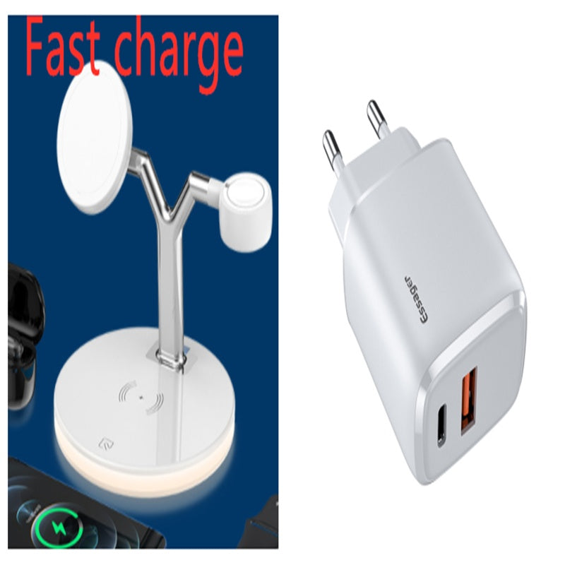 3 en 1 Chargeur Magnétique Sans Fil