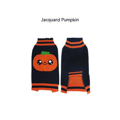 Costume Halloween Chien – Pull Chaud Cosplay pour Petits et Moyens Chiens