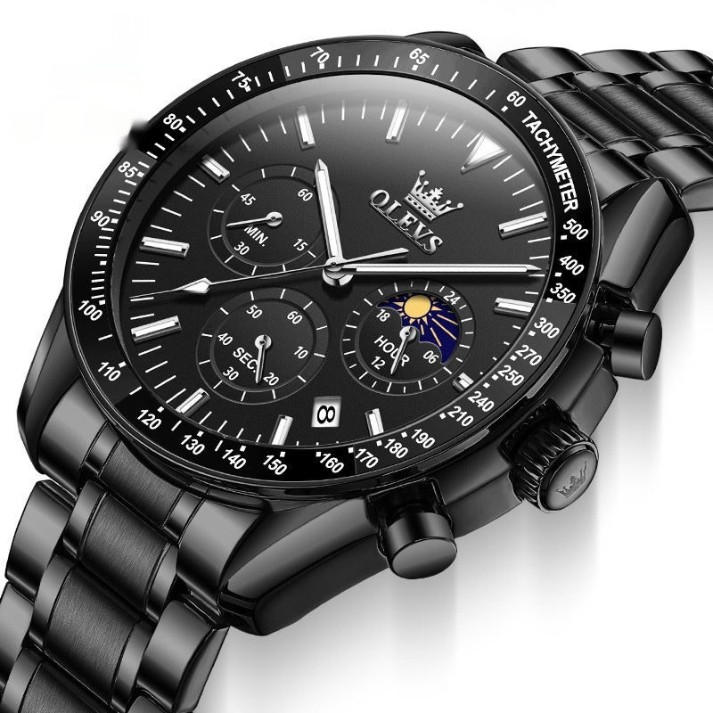 Montre Quartz Homme — Élégante, Précise et Confortable