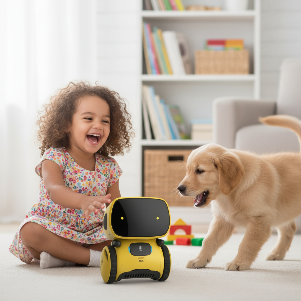 Robot Intelligent Interactif – Commande Vocale & Tactile