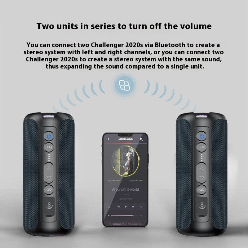 Enceinte Bluetooth Portable 50W. Haut - parleur Sans Fil Design & Puissant - Gadgets - shop