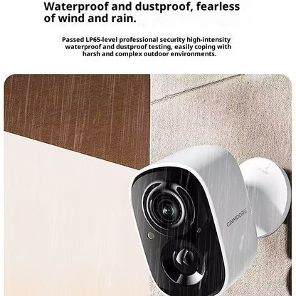 Caméra de surveillance WiFi sans fil  BC22. Vision nocturne couleur HD, sécurité intelligente