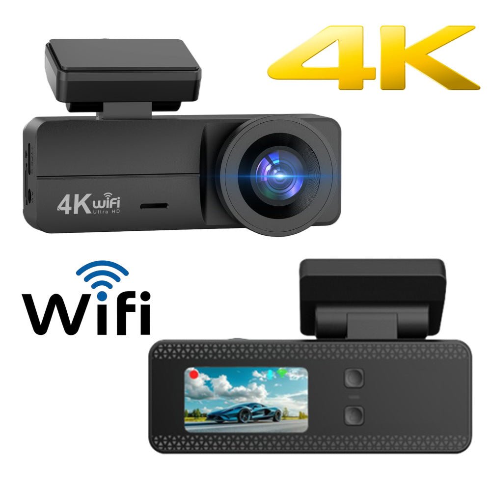 Pack Dashcam 4K WiFi + Carte SD 64GB Gratuite - Kit Complet Prêt à l'Emploi - Gadgets - Shop