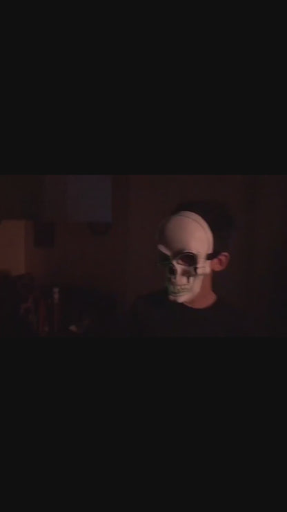 Halloween : Masque Squelette LED Lumineux