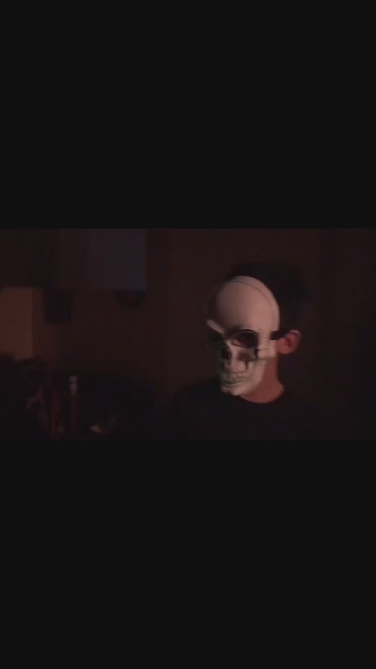 Halloween : Masque Squelette LED Lumineux